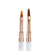 Unique Bargains Home DIY Manicure Double-Ended Nail Art Brush Rose Gold Tone 1 Pc - 3 of 4