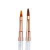 Unique Bargains Home DIY Manicure Double-Ended Nail Art Brush Rose Gold Tone 1 Pc - image 3 of 4