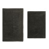 Home Weavers Luxury Collection 100% Cotton Tufted Bathroom Rug Set, Non-Slip Latex Bath Rug Set - 2 of 4