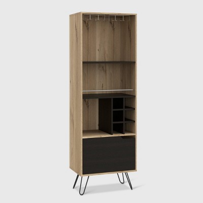 Aster High Bar Cabinet Light Wood - RST Brands