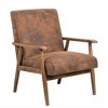 Maliang 25.38'' Wide Classic Mid-Century Modern Arm Chair, Patio Accent Chairs for Living Room, Bedroom - 3 of 4