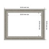 Amanti Art Parlor Silver Framed Magnetic Dry Erase Board - 4 of 4