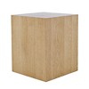 Jofran,Laurel Creek Modern Contemporary Square Block Pedestal End Table - 4 of 4