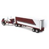 First Gear DCP 1/64 Legendary Red & White Kenworth W900A w/ 40ft Vintage Reefer Trailer 60-1687 - 4 of 4