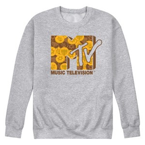 Men's - MTV - Hanukkah Logo Graphic Fleece Sweatshirt - 1 of 4
