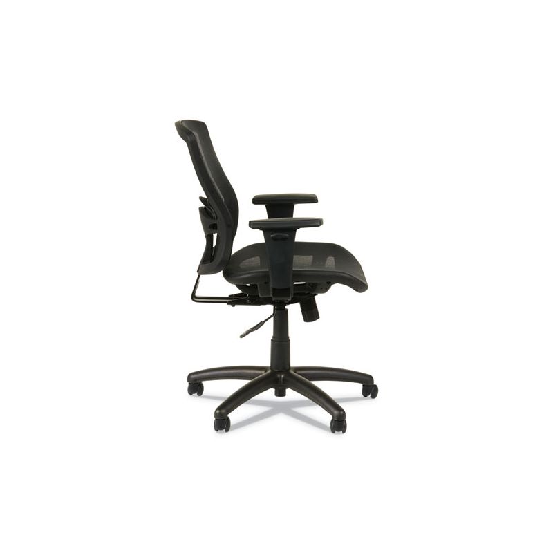 Alera Alera Etros Series Suspension Mesh Mid-Back Synchro Tilt Chair, Supports Up to 275 lb, 15.74" to 19.68" Seat Height, Black, 5 of 8