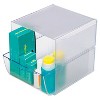 Deflecto Desk Cube with Drawer Clear 7-1/8 x 6 x 6 350801 - 2 of 3