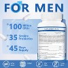ZEBORA Probiotics for Men 100 Billion CFU - Probiotics & Prebiotics & Enzymes - 90 Veg Capsules - 2 of 4