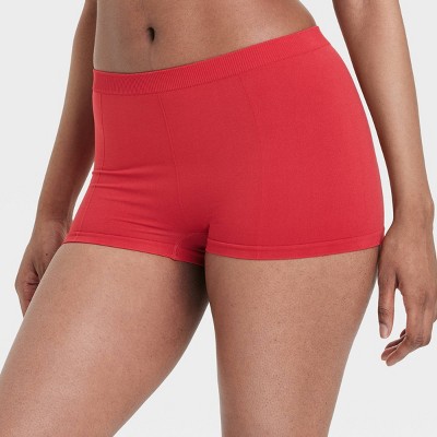 Womens red shorts target top