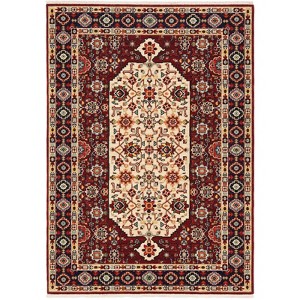 Oriental Weavers Lilihan 1802W Red/ Ivory Indoor Area Rug - 5'3" x 7'6" - 1 of 4