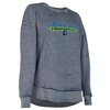 NBA Minnesota Timberwolves Women's Burnout Crew Neck Fleece Sweatshirt - 3 of 4