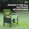 Bliss Hammocks 24 Volt Heated Directors Seat Steel Camping Chair - 2 of 4