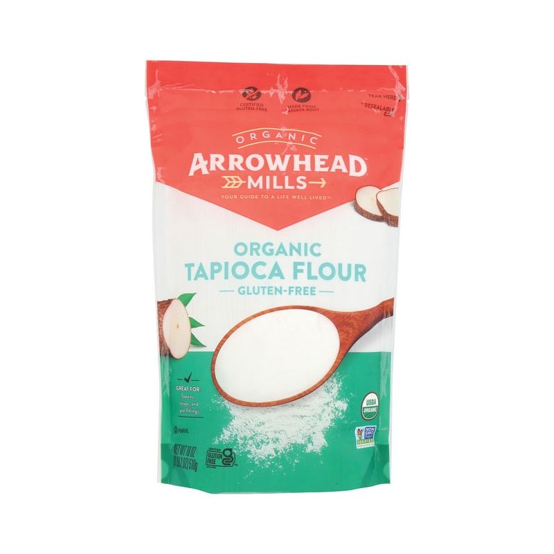 Arrowhead Mills Organic Tapioca Flour - Gluten Free 16 oz Pkg, 1 of 3