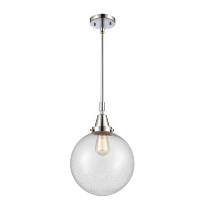 Beacon - 1 Light Stem Hung Mini Pendant In Industrial Style-14.13 Inches Tall and 10 Inches Wide