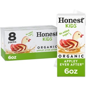 Honest Kids Organic Apple Juice Drink - 8pk/6 fl oz Box - 1 of 4