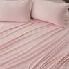 Ultra-Soft Cotton Heathered Melange Jersey Knit Sheet Set - Great Bay Home - 2 of 4