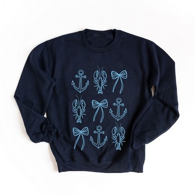 Simply Sage Market Women's Graphic Sweatshirt Nautical Elements