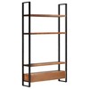 vidaXL Bookshelf 118x30x200 cm Solid Acacia Wood - 4 of 4