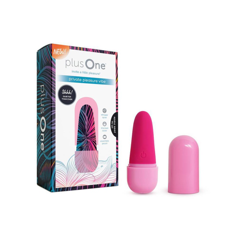 plusOne Private Pleasure Vibe - Pink