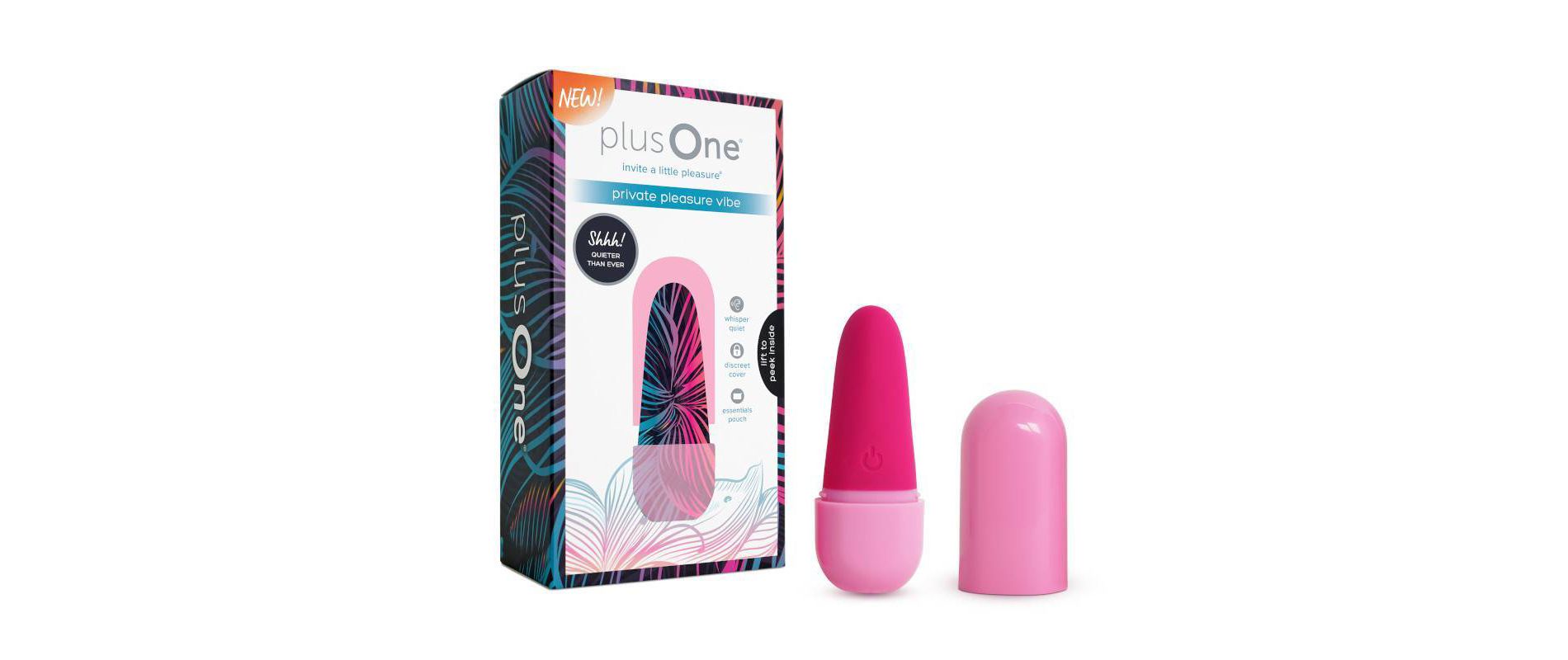 plusOne Private Pleasure Vibe - Pink