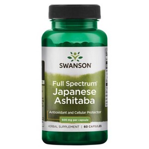 Swanson Full Spectrum Japanese Ashitaba 500 mg 60 Caps. - 1 of 2