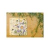 Cottage Garden West of The Wind HONEYMAKERS Yellow, Black, Purple 24 x 24 Inch Waterproof Gallery Wrapped Canvas, Outdoor Garden, Yard, Patio All - 2 of 2