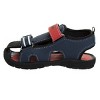 Rugged Bear Boys' Toddler Closed Toe Officer and Fireman Theme Active Sport Sandals with Adjustable Hook-and-Loop Closure (Toddler) - 3 of 4