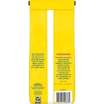 Cafe Bustelo Tres Leches Medium Roast Ground Coffee - 11oz