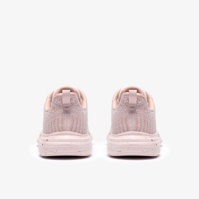 Женские кроссовки Clarks Womens Izza Knit 2 Sneaker Light Pink Shoes 7 Medium — фото 5