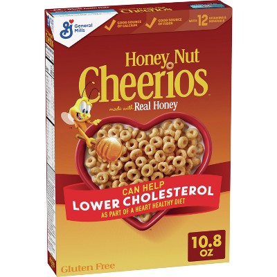 Cheerios Honey Nut Cheerios Medley Crunch Cereal, Heart Healthy Cereal With  Whole Grain Oats, 16.7 OZ Large Size