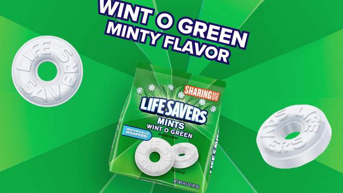 Life Savers Wint-O-Green Breath Mints Hard Candy, Sharing Size - 13oz, 2 of 10, play video