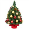 Yaheetech 2Ft/3Ft Tabletop Christmas Tree Mini Artificial Christmas Tree with Cement Base, Green - image 2 of 4