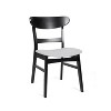 Christopher Knight Home 5pc Bryner Upholstered Dining Set Black/Light Gray - 3 of 4