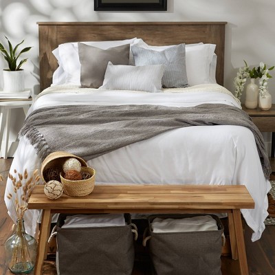 Soft Gray Chenille Knitted 50"x60" Throw with Fringed Edges