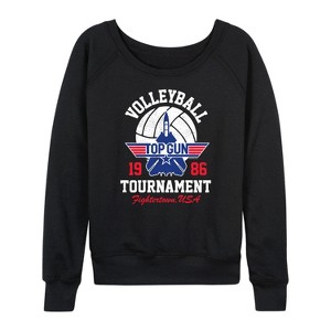 Women's - Top Gun - Volleyball Tournament Lightweight French Terry Slouchy - 1 of 4