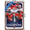 Trends International NHL Florida Panthers - 2024 Stanley Cup Champions Framed Wall Poster Prints - 3 of 4