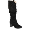 Journee Collection Women's Aneil Stacked Heel Knee High Boots - 2 of 4