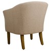 Modern Barrel Accent Chair - HomePop - image 3 of 4