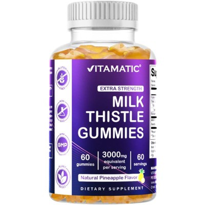 Milk Thistle Gummies 3000mg - 60 Gummies