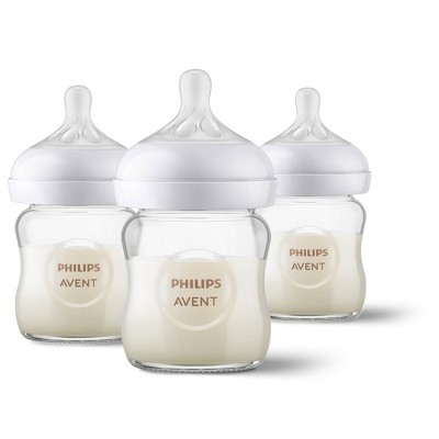 Philips AVENT Natural Baby Bottle Medium Flow Nipple 3M+, One Size, 2 Count  