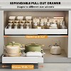 LunaLulinlk Pull out Cabinet Organizer, Expandable Heavy Duty Slide out Drawers for Kitchen, Pantry, Bathroom, 12.6-20.5in - 2 of 4