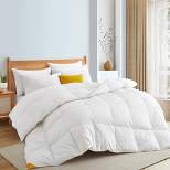 Puredown White Goose Down Comforter Duvet Insert with 500 Thread Count Cotton Fabric