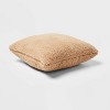 Solid Sherpa Throw Pillow - Threshold™ - image 3 of 4