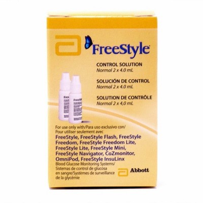 FREESTYLE CONTROL SOLUTION NORMAL 4ML X 2CT