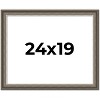 PosterPalooza | Weathered Black Picture Frame - UV Acrylic, Backing Board, Hanging Hardware Included - 2 of 4