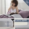 BAGOKIE 5/7 PCS Bed in a Bag Reversible Bedding Set with Comforter, Sheets, Pillow Sham, Pillowcase - 3 of 4