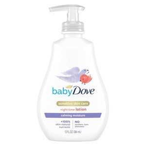 Baby Dove Calming Nights Warm Milk & Chamomile Calming Scent Night Time Lotion - 13 fl oz - 1 of 4