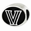 Black Bow Jewelry Sterling Silver & Enamel Villanova University Collegiate Bead Charm - 2 of 4