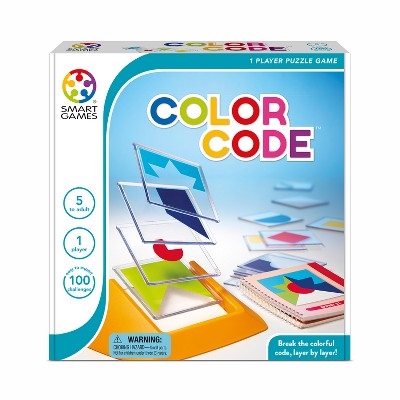Color Code Smart Games 100 Logic Challenges Iq-building Fun 4 Levels Complete for sale online