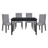 NicBex Dining Table Farmhouse Style Counter Height Wood Square Dining Table Wooden Dining Room Kitchen Furniture - 2 of 4